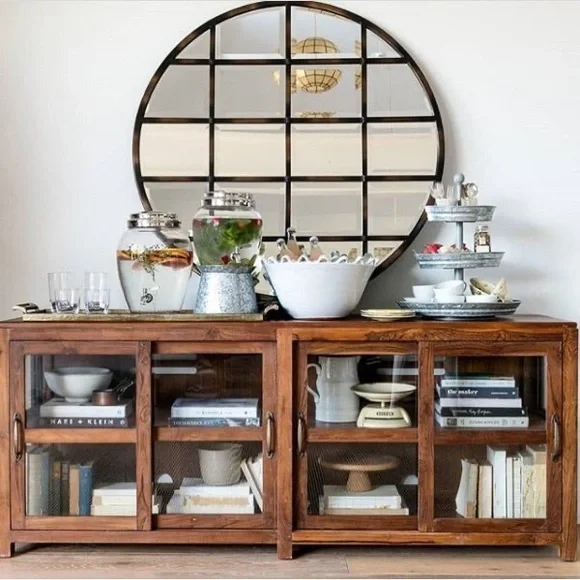 Pottery Barn Classic Glass 7.5 qt Drink Dispenser with Silver Spout and … - Picture 6 of 16